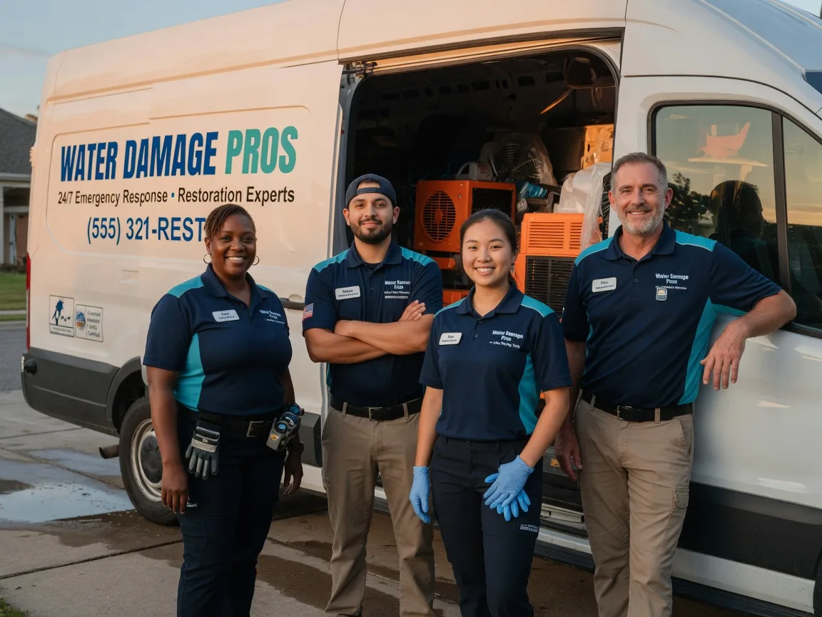 Water Damage Restoration company in Leggett, TX